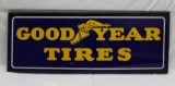 Goodyear Tires SSP Porcelain Sign