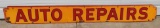 Shell Auto Repairs Porcelain Strip Sign
