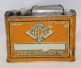 1/2 Gallon H. Earl Clack Heccoelene Motor Oil Can