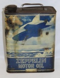 2 Gallon Fleet-Wing Zeppelin Motor Oil Can