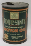 Freedom Four-State 1 Quart Motor Oil Can