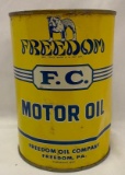 Freedom F.C. Motor Oil Quart Can