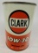 Clark 10W-30 Motor Oil Quart Can (Orange)