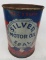 Silver Seal Motor Oil Quart Can