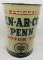 National Enarco Penn Motor Oil 5 Quart Can