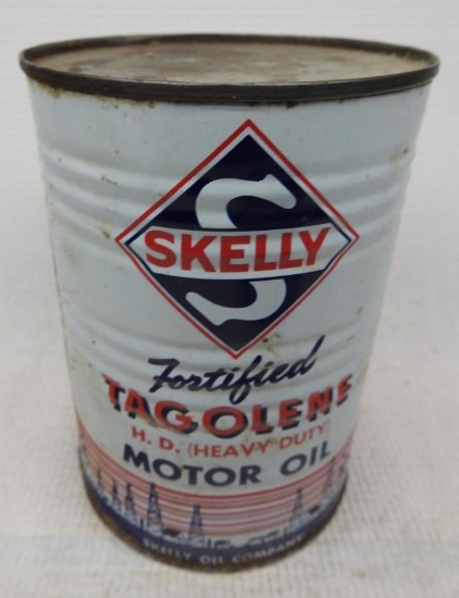 Skelly Tagolene Motor Oil Quart Can