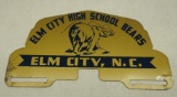 Elm City, North Carolina Bears License Plate Topper