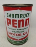 Shamrock Penn Motor Oil Quart Can