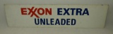 Exxon Extra Unleaded Gas Pump Sign
