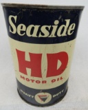 Seaside HD Motor Oil Quart Can