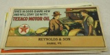 Texaco Motor Oil Blotter