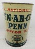 National Enarco Penn Motor Oil 5 Quart Can