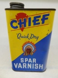 Chief Spar Varnish Flat Quart Can