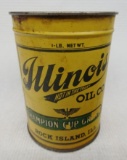 Illinois Oil Co 1# Grease Can