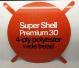 Super Shell Tire Insert Sign