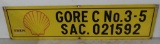 Shell Gore C Lease Sign