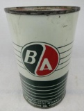 BA Motor Oil Imperial Quart Can