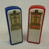 Esso Gas Pump Salt and Pepper Shakers