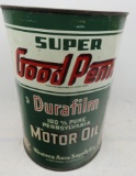 Good Penn Super Motor Oil 5 Quart Can
