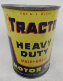 Tracto Heavy Duty Motor Oil Quart Can