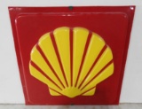 Shell Plastic Sign (Small)