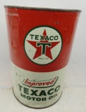 Texaco Improved Motor Oil 5 Quart Can