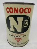 Conoco Nth Motor Oil Quart Can