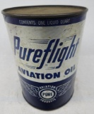 Pure Flight Aviation Oil Quart Can