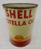 Shell Rotella Oil Quart Can