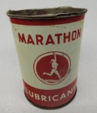 Marathon Lubricants 1# Grease Can (White)