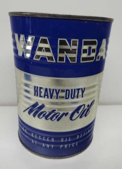 Wanda Heavy Duty Motor Oil Quart Can
