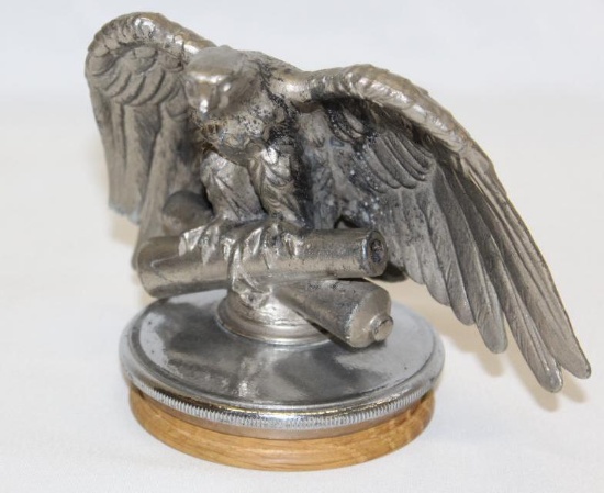 "Be Prepared" Eagle Radiator Mascot Hood Ornament