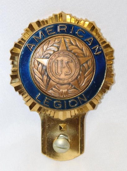 United States American Legion License Plate Topper