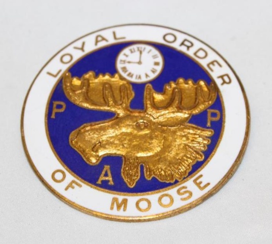 Loyal Order of Moose Automobile Emblem Badge
