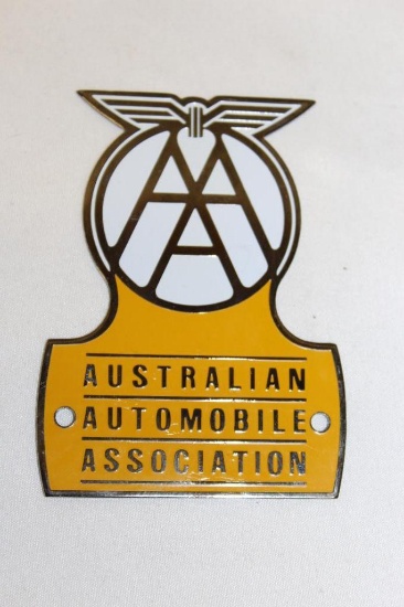 Australian Automobile Association Emblem Badge
