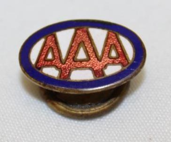 AAA Automobile Club Pin Badge