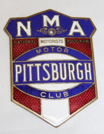 NMA National Motorist Association of Pittsburgh PA Emblem Badge