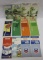 Group of 12 Chevron, Standard, and Gulf Gas Station Advertising Roadmaps