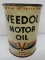 Veedol Motor Oil Quart Can (White)