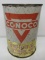 Conoco Super Motor Oil Quart Can