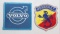 Volvo and Abarth Automobile Advertising Patches
