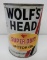 Wolf's Head Super Duty Motor Oil Quart Can