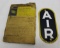 Sunoco Porcelain Air Identification Sign w/ Box