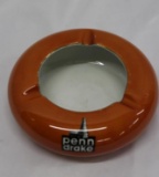 Penn Drake Oil Porcelain Advertising Ashtray