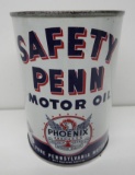 Safety Penn Motor Oil Quart Can