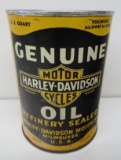 Harley Davidson Quart Oil Can