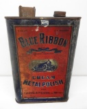 Blue Ribbon Metal Polish Half Gallon Can