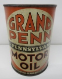 Grand Penn Motor Oil Quart Can