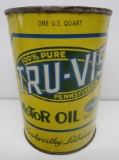 Tru-Vis Motor Oil Quart Can