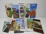 Group of Eleven City & State Road Maps